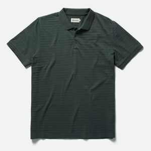 Taylor Stitch The Jacquard Polo Shirt Mens Medium (Size 40) Textured Golf Cotton